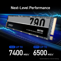 Lexar NM790 1TB PCIe Gen4 NVMe M.2 2280 Internal SSD - Up to 7400MB/s, Compatible with PS5, for Gamers and Creators - Image 2