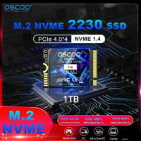 OSCOO 1TB M.2 2230 PCIe 4.0 Gen4x4 NVMe SSD - For Steam Deck/ROG Ally/PC/Laptop/Console - ON1000T - Image 2
