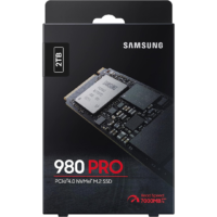 SAMSUNG 980 PRO 2TB PCIe NVMe Gen4 Internal Gaming SSD M.2 (MZ-V8P2T0) - High-Speed Performance for Gaming Enthusiasts