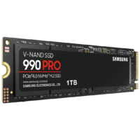 Samsung 990 PRO Series 1TB PCIe Gen4 x4 NVMe 2.0c M.2 Internal SSD - Model: MZ-V9P1T0B/AM - Image 3