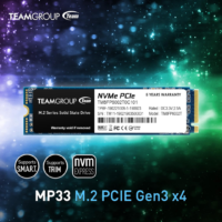 TEAMGROUP MP33 1TB NVMe PCIe Gen3x4 M.2 2280 SSD (SLC Cache, 3D NAND TLC) - Read/Write Speed up to 1800/1500 MB/s - Compatible with Laptop & PC Desktop | TM8FP6001T0C101 - Image 4