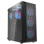 AEROGLIDE GAMING PC - Intel Core i5-12400(F), Zotac RTX 4060 8GB, 32GB Corsair RGB DDR5 6000MHz, 1TB Samsung 990 Pro NVMe SSD, ASUS Prime B760M-A WIFI DDR5 LGA-1700, ARGB Air Cooler, 600W PSU, (Black)