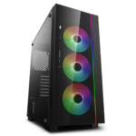 Ecoflow2 Gaming PC Intel Core i7-12700K, ASUS Prime B760M-A WiFi DDR5 LGA-1700, Zotac RTX 4060 Ti 16GB, 32GB Corsair RGB DDR5 6000MHz, 2TB Samsung 980 Pro NVMe SSD, ARGB Air Cooler, 700W PSU, (Black)