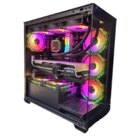 PEFORMANCE TITAN PC - AMD Ryzen 7 7800X3D, XFX Radeon RX 7900 XT 20GB, 32GB T-Force RGB DDR5 6000MHz, 2TB Samsung 980 Pro NVMe SSD, ASUS TUF Gaming B650-E WiFi AM5, ARGB Liquid Cooler, 850W PSU, (Black)