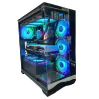 PEFORMANCE TITAN PC - AMD Ryzen 7 7800X3D, XFX Radeon RX 7900 XT 20GB, 32GB T-Force RGB DDR5 6000MHz, 2TB Samsung 980 Pro NVMe SSD, ASUS TUF Gaming B650-E WiFi AM5, ARGB Liquid Cooler, 850W PSU, (Black) - Image 3