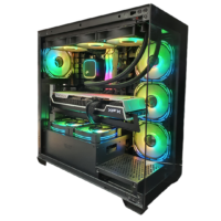 PEFORMANCE TITAN PC - AMD Ryzen 7 7800X3D, XFX Radeon RX 7900 XT 20GB, 32GB T-Force RGB DDR5 6000MHz, 2TB Samsung 980 Pro NVMe SSD, ASUS TUF Gaming B650-E WiFi AM5, ARGB Liquid Cooler, 850W PSU, (Black) - Image 4