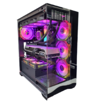 PEFORMANCE TITAN PC - AMD Ryzen 7 7800X3D, XFX Radeon RX 7900 XT 20GB, 32GB T-Force RGB DDR5 6000MHz, 2TB Samsung 980 Pro NVMe SSD, ASUS TUF Gaming B650-E WiFi AM5, ARGB Liquid Cooler, 850W PSU, (Black) - Image 5