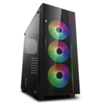 Power Surger Gaming PC Intel Core i5-13400, ASUS Prime B760M-A WIFI DDR5 LGA-1700,  Zotac RTX 4070 Super 12GB, 32GB Corsair RGB DDR5 6000MHz, 2TB Samsung 980 Pro NVMe SSD, ARGB Air Cooler, 650W PSU, (Black)