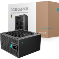 Deepcool DQ850M-V3L 850W 80 Plus Gold Fully Modular Power Supply - R-DQ850M-FB0B-UK