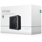 Deepcool PF500 500W 80 Plus Power Supply - Reliable Performance for PC Builds - R-PF500D-HA0B-UK