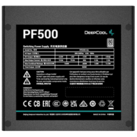 Deepcool PF500 500W 80 Plus Power Supply - Reliable Performance for PC Builds - R-PF500D-HA0B-UK - Image 3