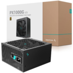 Deepcool PX1000G 1000W 80 Plus Gold/Cybenetics Platinum Fully Modular ATX 3.0 PSU for Gaming PC