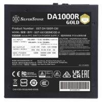 SilverStone Technology Decathlon DA1000R Gold Cybenetics Gold 1000W Fully Modular Power Supply - PCIe 5.0, ATX 3.0 Compatible - SST-DA1000R-GM - Image 4