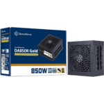 SilverStone Technology DA850R Gold Fully Modular ATX Power Supply 850W 80 Plus Gold - ATX 3.0 and PCIe 5.0 Compatible - SST-DA850R-GMA