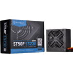 SilverStone SST-ST50F-ES230 Strider Essential Series 500W 80 Plus 230V EU ATX PC Power Supply with Low Noise 120mm Fan