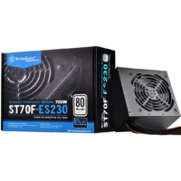SilverStone SST-ST70F-ES230 Strider Essential Series 700W 80 Plus 230V EU ATX PC Power Supply with Low Noise 120mm Fan