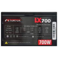Tortox LX700 Low Noise ATX Power Supply - 700W, Compatible with Latest Intel and AMD CPUs, 12CM Cooling Fan, 6+2 Pin VGA Interface, Wide Input Voltage Range, Ideal for Gaming PC Cases - Image 5