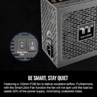 Thermaltake Smart BM3 850W 80Plus Bronze ATX 3.0 & PCIE 5.0 Ready Semi-Modular Power Supply with 105°C/221°F Japanese Capacitor - Image 4