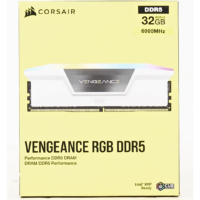 CORSAIR VENGEANCE RGB DDR5 RAM 32GB (2x16GB) 6000MHz CL40 Computer Memory - White (Intel XMP, iCUE Compatible) - CMH32GX5M2B6000C40W - Image 2