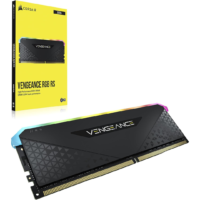 Corsair Vengeance RGB RS 32GB (2x16GB) DDR4 3600MHz C18 Desktop Memory - Black
(Dynamic RGB Lighting, Tight Response Times, Compatible with Intel 300/400/500 & AMD 400/500 Series)