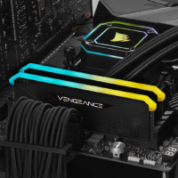 Corsair Vengeance RGB RS 32GB (2x16GB) DDR4 3600MHz C18 Desktop Memory - Black
(Dynamic RGB Lighting, Tight Response Times, Compatible with Intel 300/400/500 & AMD 400/500 Series) - Image 4