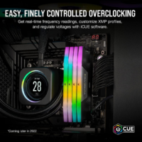 CORSAIR VENGEANCE RGB DDR5 RAM 32GB (2x16GB) 5600MHz CL40 Computer Memory - Black (Intel XMP, iCUE Compatible) - CMH32GX5M2B5600C40K - Image 4