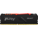 Kingston Technology FURY Beast RGB 16GB 3600 DDR4 DIMM RAM