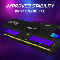 Kingston FURY Beast RGB DDR5 64GB (2x32GB) 5600MHz Memory Module - Image 3