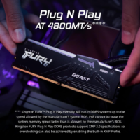 Kingston FURY Beast RGB DDR5 64GB (2x32GB) 5600MHz Memory Module - Image 4