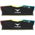 Team Group T-Force Delta RGB DDR4 16GB (2x8) 3600MHz Memory - Black |  TF4D416G3600HC18JDC01