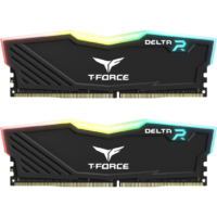 Team Group T-Force Delta RGB DDR4 16GB (2x8) 3600MHz Memory - Black |  TF4D416G3600HC18JDC01