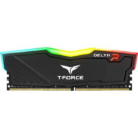 Team Group T-Force Delta RGB DDR4 16GB (2x8) 3600MHz Memory - Black |  TF4D416G3600HC18JDC01 - Image 2