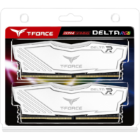 TEAMGROUP T-Force Delta RGB DDR4 16GB (2x8GB) 3600MHz CL18 Desktop Gaming Memory Module Ram - White | TF4D416G3600HC18JDC01 - Image 2