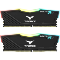 TEAMGROUP T-Force Delta RGB DDR4 16GB (2x8GB) 3600MHz CL18 Desktop Gaming Memory Module Ram - Black | TF3D416G3600HC18JDC01 - Image 2