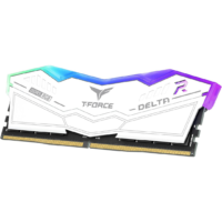 TEAMGROUP T-Force Delta RGB DDR5 RAM 32GB (2x16GB) 6000MHz PC5-48000 CL38 Desktop Memory Module - White - Image 4