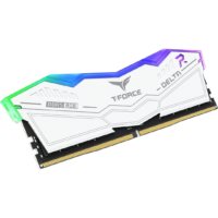 TEAMGROUP T-Force Delta RGB DDR5 RAM 32GB (2x16GB) 6000MHz PC5-48000 CL38 Desktop Memory Module - White - Image 2