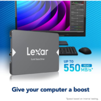 Lexar NS100 256GB SSD 2.5” SATA III Internal Solid State Drive - Up To 520MB/s Read - LNS100-256RBNA - Image 4