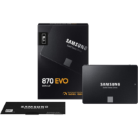 SAMSUNG 870 EVO 1TB 2.5" SATA III Internal SSD, Solid State Drive (SSD) MZ-77E1T0BW