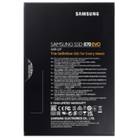 SAMSUNG 870 EVO 1TB 2.5" SATA III Internal SSD, Solid State Drive (SSD) MZ-77E1T0BW - Image 5