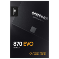 SAMSUNG 870 EVO 1TB 2.5" SATA III Internal SSD, Solid State Drive (SSD) MZ-77E1T0BW - Image 4