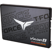 TEAMGROUP T-Force Vulcan Z 1TB SLC Cache 3D NAND TLC 2.5" SATA III Internal SSD, Up to 550/500 MB/s Read/Write Speed - Image 2