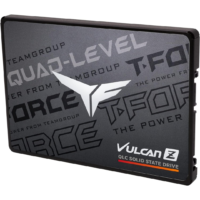 TEAMGROUP T-Force Vulcan Z 2TB SLC Cache 3D NAND TLC 2.5" SATA III Internal SSD, Up to 550/500 MB/s Read/Write Speed - Image 2