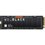 Western Digital WD_BLACK 2TB SN850X NVMe Gaming SSD with Heatsink - Gen4 PCIe, M.2 2280, Up to 7,300 MB/s, Compatible with PlayStation 5 - WDS200T2XHE