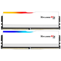 G.SKILL Ripjaws M5 RGB Series 32GB (2x16GB) DDR5 Dual Channel Desktop Memory, 5200 MT/s, CL40-40-40-83 Latency, Intel XMP 3.0, 1.10V, White | F5-5200J4040A16GX2-RM5RW - Image 2
