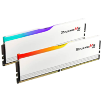 G.SKILL Ripjaws M5 RGB Series 64GB (2x32GB) DDR5 Dual Channel Desktop Memory, 5200 MT/s, CL40-40-40-83 Latency, 1.10V, Intel XMP 3.0, White | F5-5200J4040A32GX2-RM5RW