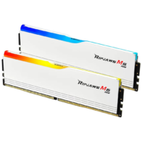 G.SKILL Ripjaws M5 RGB Series 64GB (2x32GB) DDR5 Dual Channel Desktop Memory, 5200 MT/s, CL40-40-40-83 Latency, 1.10V, Intel XMP 3.0, White | F5-5200J4040A32GX2-RM5RW - Image 2