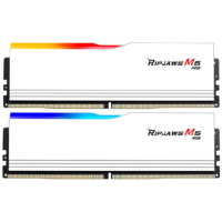 G.SKILL Ripjaws M5 RGB Series 64GB (2x32GB) DDR5 Dual Channel Desktop Memory, 5200 MT/s, CL40-40-40-83 Latency, 1.10V, Intel XMP 3.0, White | F5-5200J4040A32GX2-RM5RW - Image 3