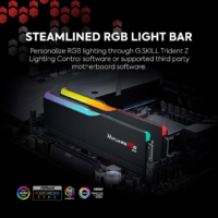 G.SKILL Ripjaws M5 RGB Series 32GB (2x16GB) DDR5 Dual Channel Desktop Memory, 5600 MT/s Memory Speed, CL46-45-45-89 Latency, 1.10V, Black | F5-5600J4645A16GX2-RM5RK - Image 3