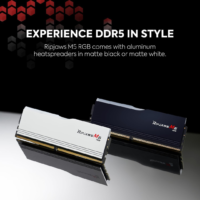 G.SKILL Ripjaws M5 RGB Series 32GB (2x16GB) DDR5 Dual Channel Desktop Memory, 5600 MT/s Memory Speed, CL46-45-45-89 Latency, 1.10V, Black | F5-5600J4645A16GX2-RM5RK - Image 4