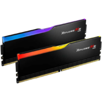 G.SKILL Ripjaws M5 RGB Series 64GB (2x32GB) DDR5 Dual Channel Desktop Memory, 5600 MT/s Memory Speed, CL46-45-45-89 Latency, 1.10V, Black | F5-5600J4645A32GX2-RM5RK